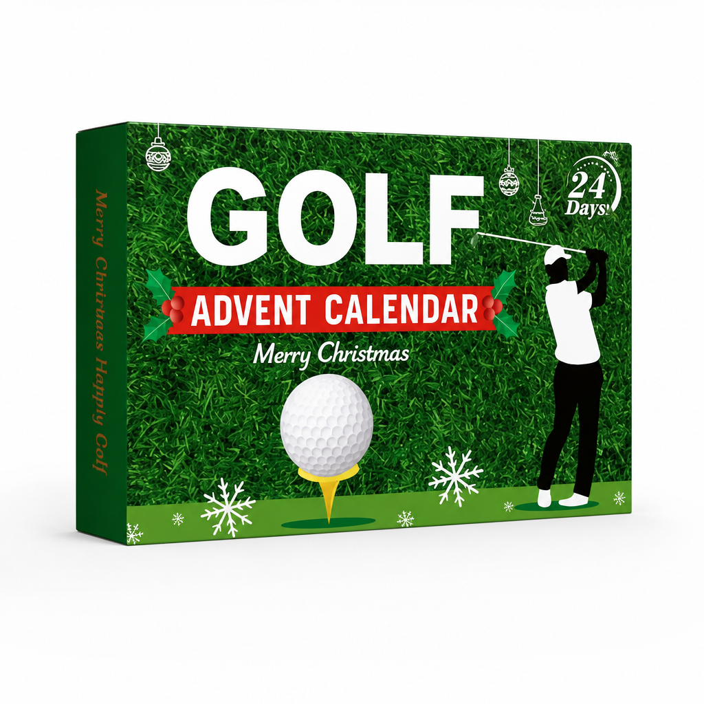 Puttora | Golf Advent Calendar with 24 Golf Accessories in Gift Box