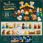 Navielle | Nativity Advent Calendar for Kids with 25 Nativity Figures