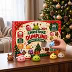 Plumora | Squishy Toy Advent Calendar for Kids with 24 Surprise Squishies