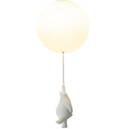 Bear & Balloon Pendant Light for Kids’ Room – Playful Ceiling Light with Warm LED for Bedroom & Living Room