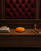 NARA Donut Glass Table Lamp – Dimmable, 3 Colour Temperatures, Bauhaus Design, Touch Control, Wall Mountable