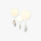Bear & Balloon Pendant Light for Kids’ Room – Playful Ceiling Light with Warm LED for Bedroom & Living Room