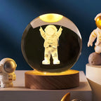 Crystal Ball Lamp with Coloured LED Lighting – Decorative Mood Light for Living Room & Bedroom
