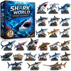Haifina | Shark Figure Advent Calendar with 24 Collectible Sharks 2026