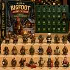 Bergolo | Bigfoot Figure Advent Calendar with 24 Collectible Figures