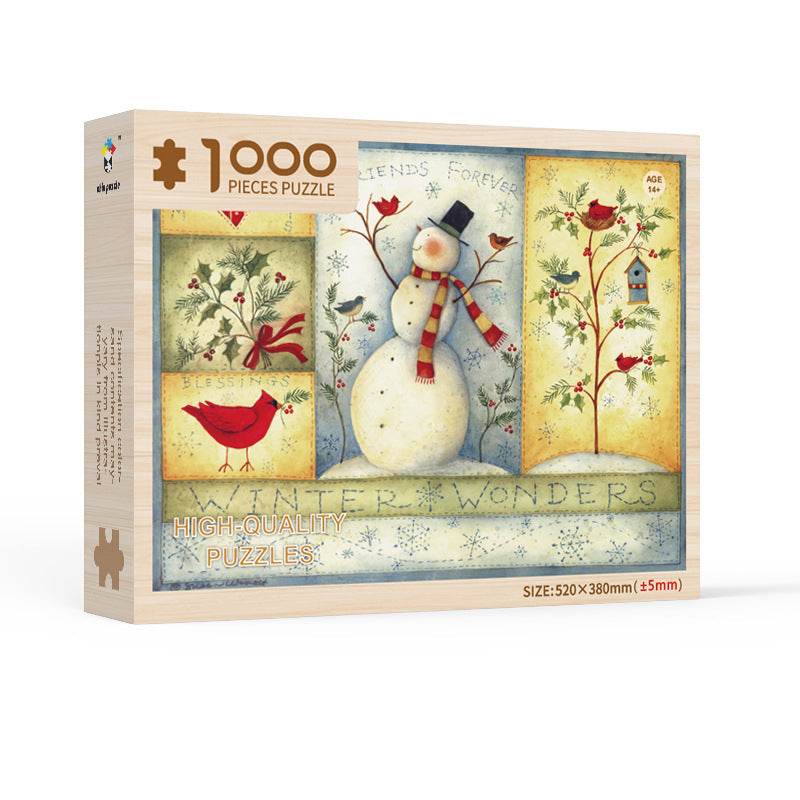 Piecora | Christmas Jigsaw Puzzle Advent Calendar with 1008 Pieces
