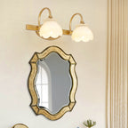 Traditional Brass LED Wall Light – Bathroom Mirror Light with 2, 3 or 4 Lights