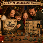 Ancient Civilisations Advent Calendar with 24 Archaeology Miniatures 2026