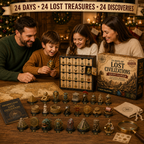 Ancient Civilisations Advent Calendar with 24 Archaeology Miniatures 2026