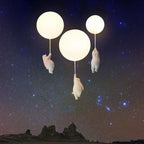 Bear & Balloon Pendant Light for Kids’ Room – Playful Ceiling Light with Warm LED for Bedroom & Living Room