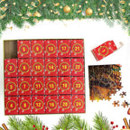 Piecora | Christmas Jigsaw Puzzle Advent Calendar with 1008 Pieces