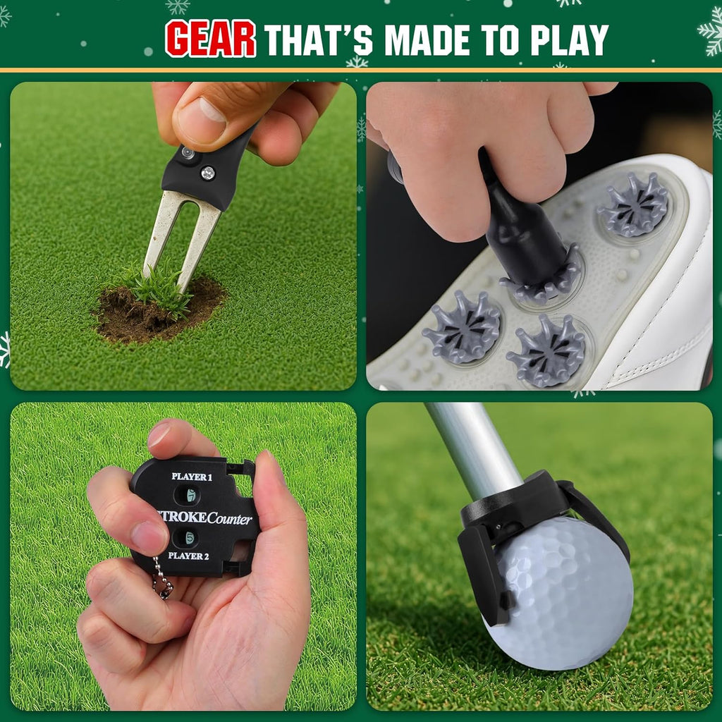 Fairlo | Golf Advent Calendar with 24 Golf Accessories for Golfers