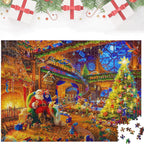 Piecora | Christmas Jigsaw Puzzle Advent Calendar with 1008 Pieces