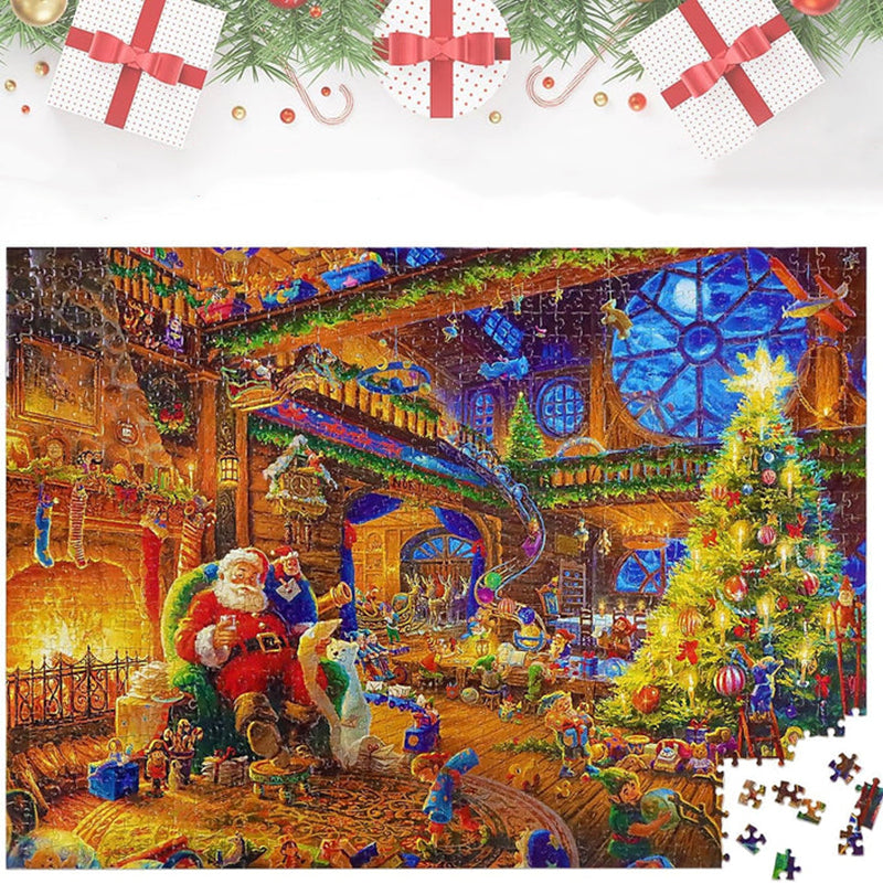 Piecora | Christmas Jigsaw Puzzle Advent Calendar with 1008 Pieces