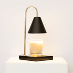 Candle Warmer Lamp with Timeless Marble Finish – Flameless Warmth