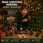 Bergolo | Bigfoot Figure Advent Calendar with 24 Collectible Figures