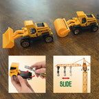 Kranoli | Construction Vehicle Advent Calendar for Kids with Crane and Play Board