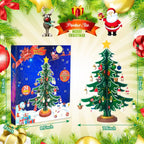 Wintavo | Christmas Tree Advent Calendar for Kids with 24 Hanging Ornaments
