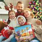 Kranoli | Construction Vehicle Advent Calendar for Kids with Crane and Play Board