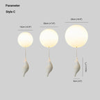 Bear & Balloon Pendant Light for Kids’ Room – Playful Ceiling Light with Warm LED for Bedroom & Living Room