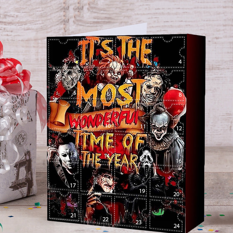 Horror Advent Calendar with 24 Mini Surprises 2026