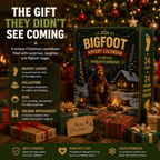 Bergolo | Bigfoot Figure Advent Calendar with 24 Collectible Figures
