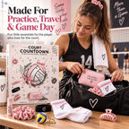 Volleyball Advent Calendar for Girls with 24 Hair and Sports Accessories 2026