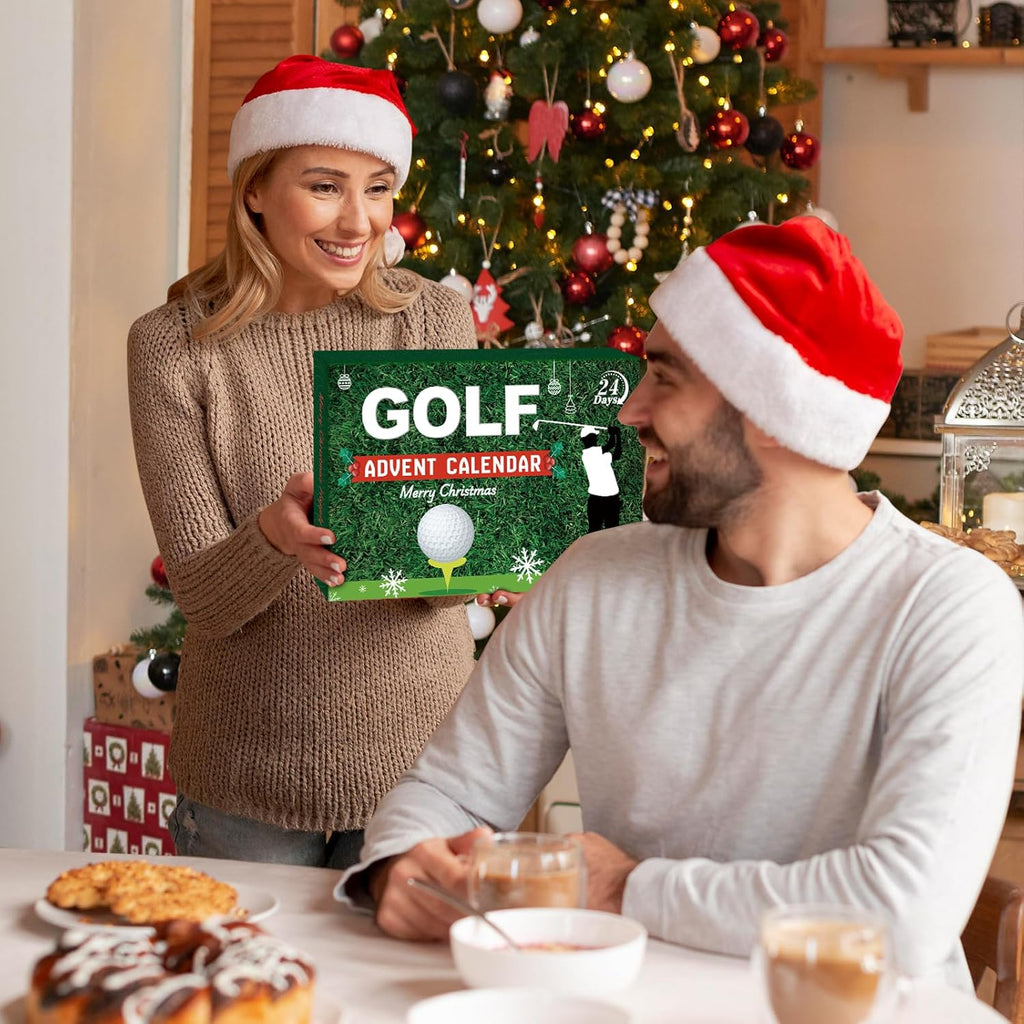 Fairlo | Golf Advent Calendar with 24 Golf Accessories for Golfers
