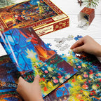Piecora | Christmas Jigsaw Puzzle Advent Calendar with 1008 Pieces