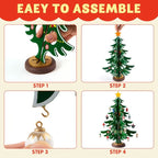 Wintavo | Christmas Tree Advent Calendar for Kids with 24 Hanging Ornaments