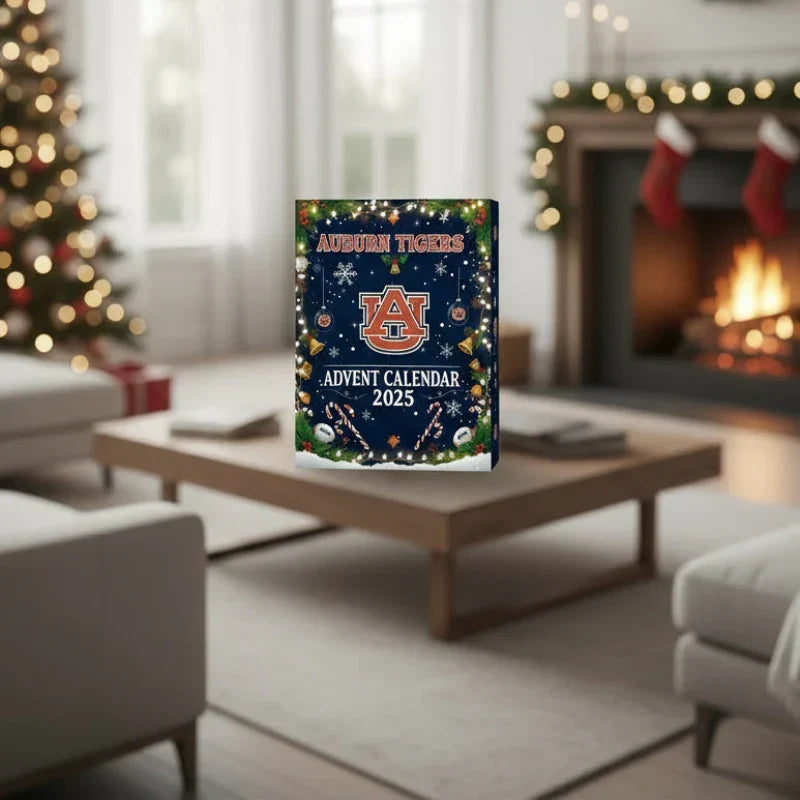 Christmas Motif Advent Calendar with 25 Compartments and Mini Surprises 2026