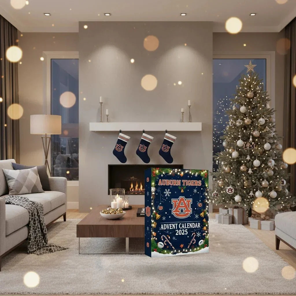 Christmas Motif Advent Calendar with 25 Compartments and Mini Surprises 2026