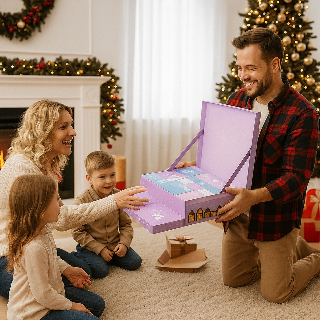 DIY Craft Kit Advent Calendar with 24 Boxes 2026