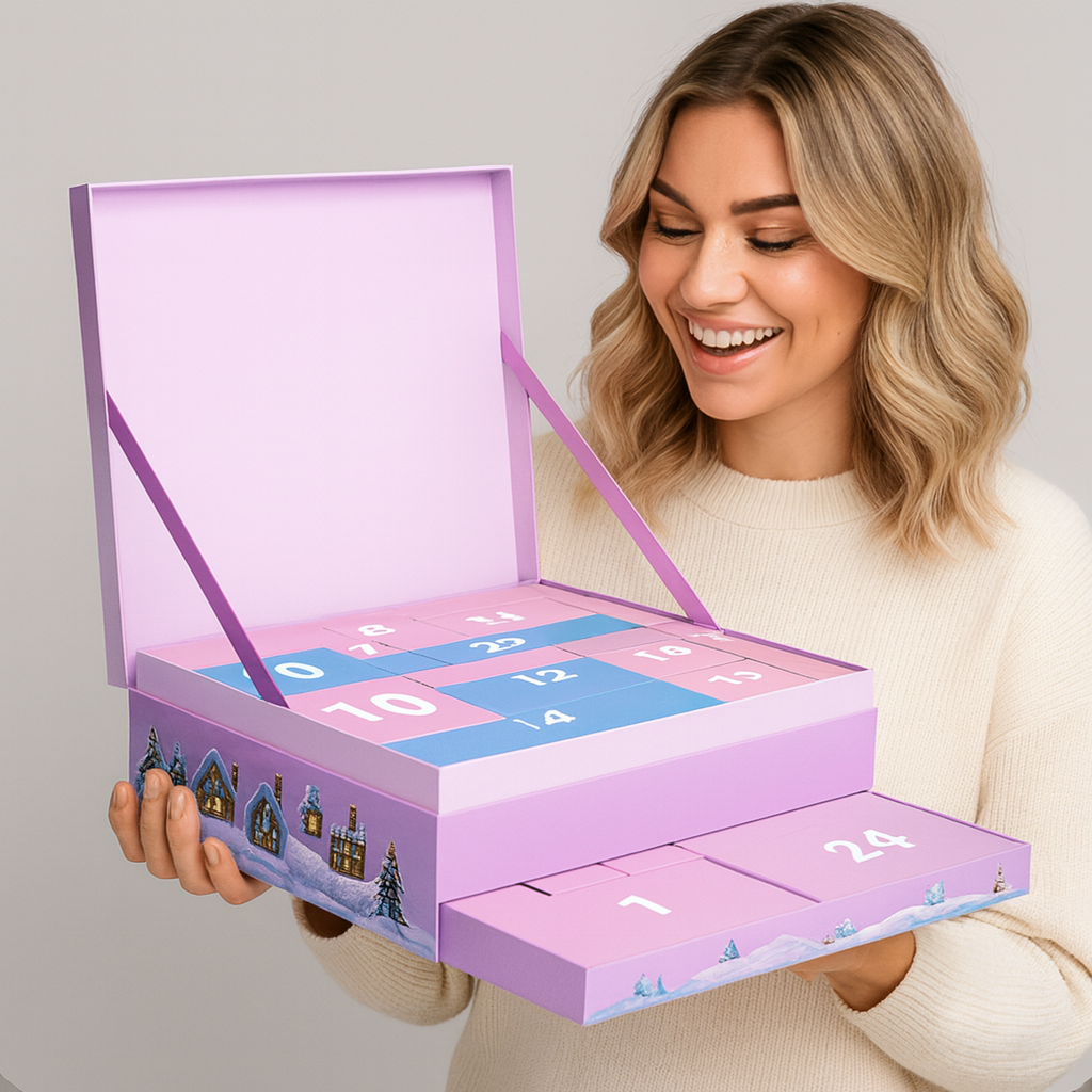 DIY Craft Kit Advent Calendar with 24 Boxes 2026