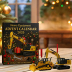 Construction Vehicle Advent Calendar for Kids with 24 Die-Cast Metal Models 2026