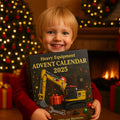 Construction Vehicle Advent Calendar for Kids with 24 Die-Cast Metal Models 2026
