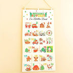 Fillable Fabric Wall Advent Calendar with 24 Compartments 2026