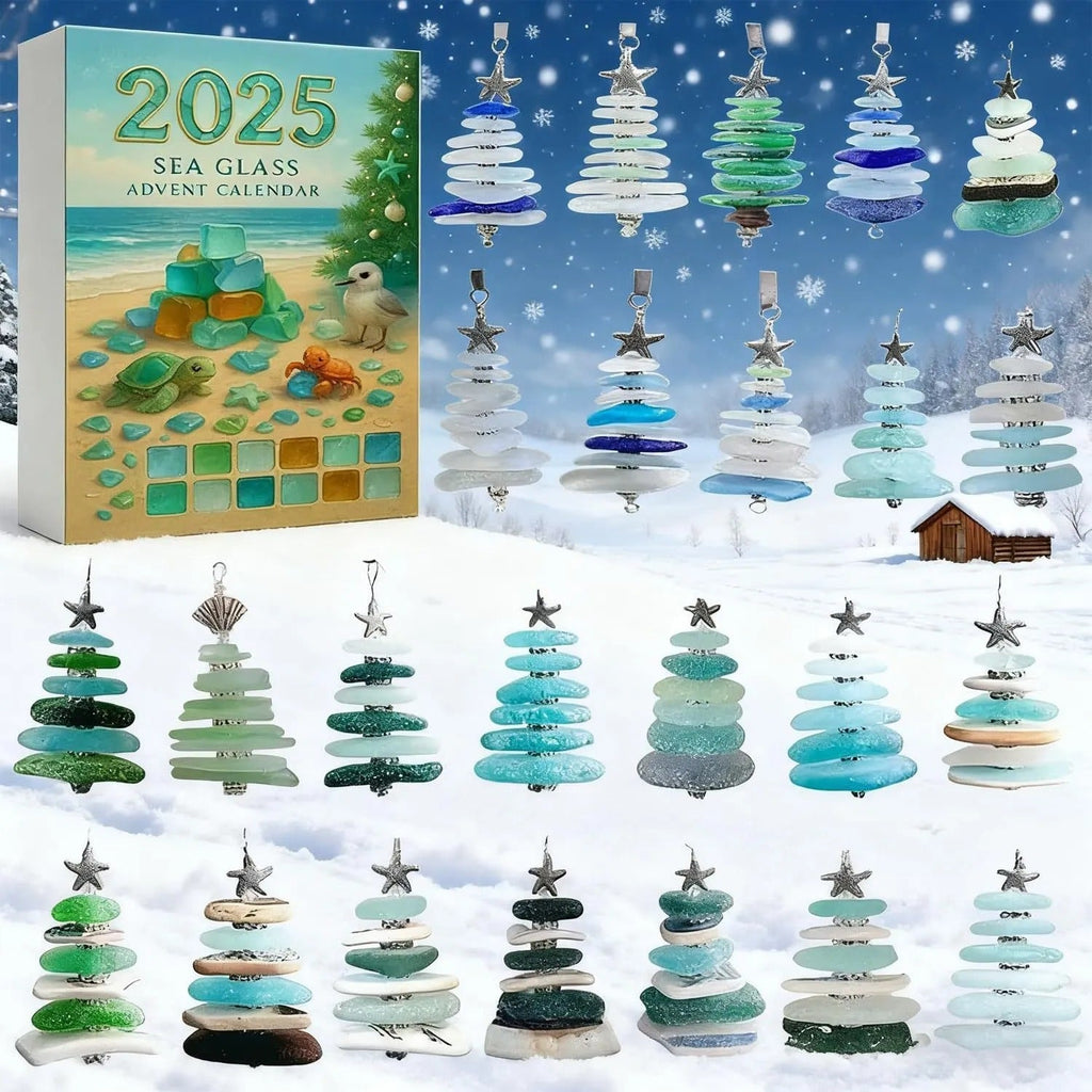 Glasmara | Sea Glass Advent Calendar, Available Singly or as a Set 2026