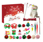 Pet Advent Calendar for Dogs or Cats with 24 Pet Toys 2026