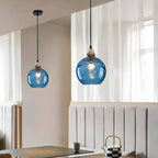 Smoked Glass Globe Pendant Light – Grey, E26, 20 cm, Mood Lighting for Dining Table, Living Room & Bedroom