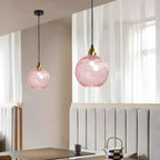 Smoked Glass Globe Pendant Light – Grey, E26, 20 cm, Mood Lighting for Dining Table, Living Room & Bedroom