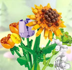 Building Block Flower Bouquet Advent Calendar with 24 Flower Kits 2026
