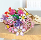 Building Block Flower Bouquet Advent Calendar with 24 Flower Kits 2026