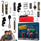 Adventrail | Outdoor Advent Calendar with 24 Bushcraft Gadgets and Tools