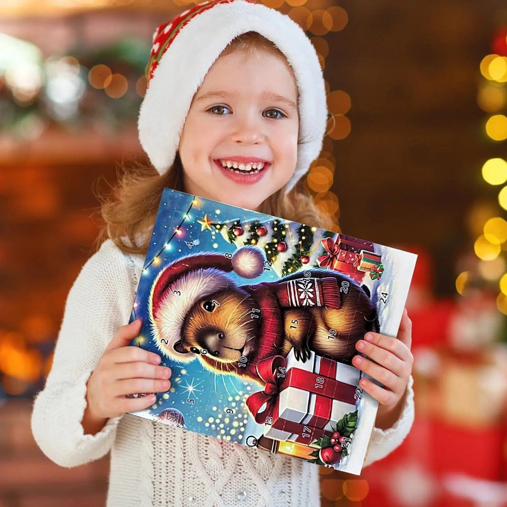 Capolina | Kids Advent Calendar with 24 Capybara Figures in ABS