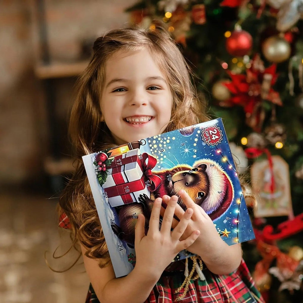Capolina | Kids Advent Calendar with 24 Capybara Figures in ABS