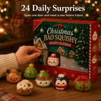 Baomira | Squishy Advent Calendar with 24 Christmas Bao Bun Figures