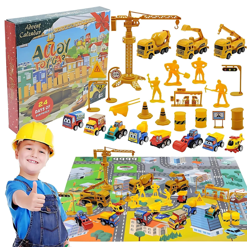 Adventure Toy Advent Calendar for Kids with 24 Toy Surprises 2026