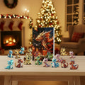Dragon Pendant Advent Calendar with 24 Cartoon Dragon Charms 2026