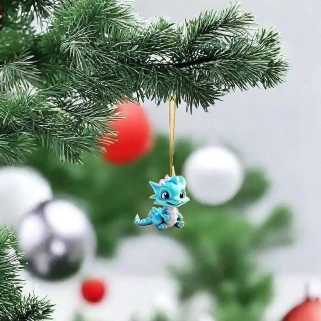 Dragon Pendant Advent Calendar with 24 Cartoon Dragon Charms 2026